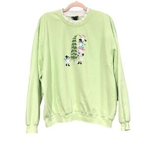 Trilogy By Morning Sun Snowman Christmas Tree‎ Sweatshirt